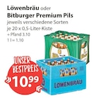 Löwenbräu oder Bitburger Premium Pils von  im aktuellen V-Markt Prospekt für 10,99 €