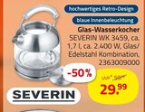 Glas-Wasserkocher im Angebot bei ROLLER in Nettetal Glas-Wasserkocher Angebote von SEVERIN bei ROLLER Nettetal für 29,99 €