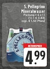 Mineralwasser Angebote von S. Pellegrino bei EDEKA Aachen für 4,99 €