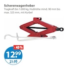 Scherenwagenheber im aktuellen V-Markt Prospekt für 12,99 €