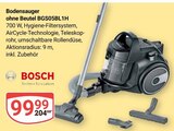 Aktuelle Staubsauger Angebote bei GLOBUS in Mannheim Aktuelles Bodensauger ohne Beutel BGS05BL1H Angebot bei GLOBUS in Mannheim ab 99,99 €