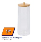 Spender für Wattepads von  im aktuellen Action Prospekt für 1,59 €