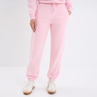 Pantalon jogging droit molleton rose clair femme en promo chez La Halle Pantalon jogging droit molleton rose clair femme dans le catalogue La Halle