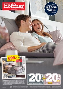 Höffner Prospekt für Ebersbach b Großenhain, Sachs mit 28 Seiten Höffner Prospekt für Ebersbach b Großenhain, Sachs: MESSE TAGE, 28 Seiten, 12.01.2022 - 25.01.2022