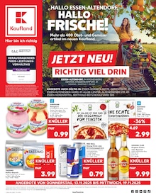 Energydrink im Kaufland Prospekt "Aktuelle Angebote" mit 70 Seiten (Essen)