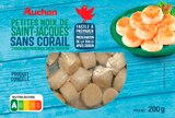 PETITES NOIX DE SAINT JACQUES SURGELÉES AUCHAN - AUCHAN dans le catalogue Auchan Hypermarché