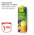 Happy Day Saft im Angebot bei GLOBUS in Neunkirchen Happy Day Saft Angebote von Rauch bei GLOBUS Neunkirchen für 1,99 €