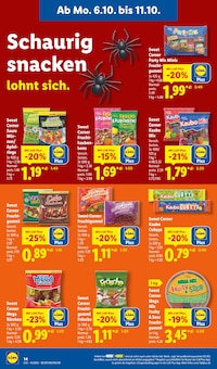 Süßigkeiten im Lidl Prospekt "LIDL LOHNT SICH" mit 68 Seiten (Oberhausen)