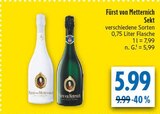 Sekt Angebote von Fürst von Metternich bei diska Erlangen für 5,99 €