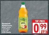 Apfelschorle von Spreequell für 0,99 € bei EDEKA im Angebot Apfelschorle von Spreequell im aktuellen EDEKA Prospekt