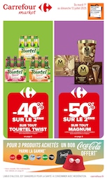 Catalogue Carrefour Market avec 16 pages de promos Prospectus Carrefour Market, "Carrefour market", pages, 01/07/2025 - 13/07/2025