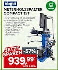 Meterholzspalter Compact 15T Angebote von Scheppach bei Marktkauf Fürth für 939,99 €