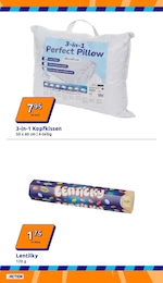 Action Kissen im Prospekt 