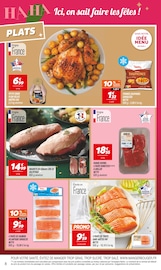 Promos Viande dans le catalogue "Ici, on sait faire les fêtes !" de Netto à la page 8