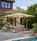 PARASOL DÉPORTÉ RECTANGULAIRE 3 X 4 M - GARDENSTAR en promo chez Auchan Hypermarché Avignon à 299,00 €