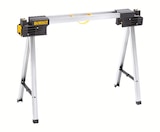 Chevalet de sciage en métal 111 cm - DEWALT - Screwfix à Amiens Chevalet de sciage en métal 111 cm - DEWALT en promo chez Screwfix Amiens à 95,99 €