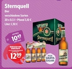 Huster Nossen - Bier Angebot im Prospekt Bier bei Huster im Nossen Prospekt für 10,49 €