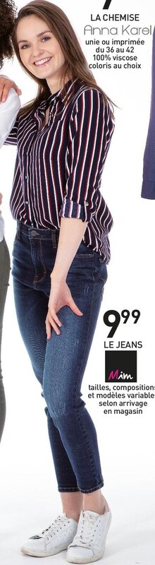 Stokomani Lanester - LE JEANS Promo LE JEANS dans le catalogue Stokomani "Les bons plans continuent !! " à Lanester