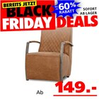 Aktuelles Knight Sessel Angebot bei Seats and Sofas in Bottrop ab 149,00 €
