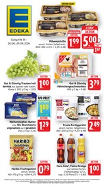 EDEKA Supermarkt Prospekt der aktuellen Woche mit 16 Seiten, gĂŒltig von 24.08.2026 bis 29.08.2026, in HĂ€usern und Umgebung Aktueller EDEKA Supermarkt Prospekt in HĂ€usern und Umgebung, "Aktuelle Angebote" mit 16 Seiten, 24.08.2026 - 29.08.2026