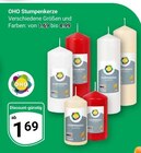 Aktuelles Stumpenkerze Angebot bei GLOBUS in Trier ab 1,69 €