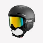 Skihelm mit Brille Erwachsene - UVEX schwarz von UVEX im aktuellen Decathlon Prospekt