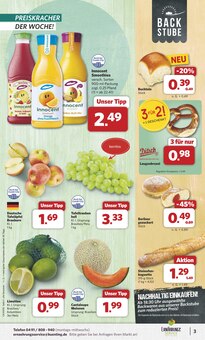 Obst im combi Prospekt "Markt - Angebote" mit 29 Seiten (Bielefeld)