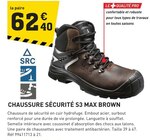 Promo CHAUSSURE SÉCURITÉ S3 à 62,40 € dans le catalogue Tout Faire à Florac