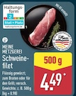 Schweinefilet Angebote von Meine Metzgerei bei ALDI Nord Chemnitz für 4,49 €