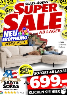 Kleiderschrank im aktuellen Seats and Sofas Prospekt (Leverkusen) Kleiderschrank im Seats and Sofas Prospekt "SUPER SALE" mit 1 Seiten (Leverkusen)