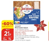 Promo Mini-toasts nature à 1,19 € dans le catalogue Bi1 à Replonges