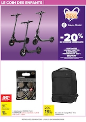 Trottinette en promo dans le catalogue Carrefour à la page 29