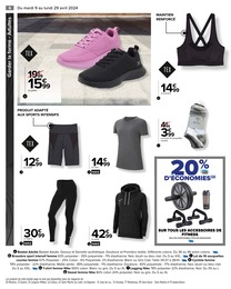 Offre Brassière Sport Femme dans le catalogue Carrefour du moment à la page 8