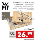 STEAKBESTECK IN HOLZ-KASSETTE im Angebot bei porta Möbel in Magdeburg STEAKBESTECK IN HOLZ-KASSETTE Angebote von WMF bei porta Möbel Magdeburg für 26,99 €