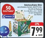 Kräuter-Bitter im Angebot bei EDEKA in Erlangen Kräuter-Bitter Angebote von Underberg bei EDEKA Erlangen für 7,99 €