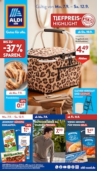 ALDI SÜD Prospekt der KW 37 "Gutes für Alle." Aktueller ALDI SÜD Prospekt "Gutes für Alle." Seite 1 von 1 Seiten