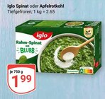 Aktuelle Äpfel Angebote bei GLOBUS in Koblenz Aktuelles Spinat Angebot bei GLOBUS in Koblenz ab 1,99 €