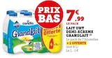 Lait UHT demi-écrémé - Grandlait - Super U à Clermont-Ferrand Lait UHT demi-écrémé - Grandlait en promo chez Super U Clermont-Ferrand à 7,99 €