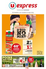 Catalogue U Express à Cagnes-sur-Mer, avec 18 pages Prospectus U Express à Cagnes-sur-Mer, "Passez faire le plein d'économies", 18 pages, 04/05/2021 - 15/05/2021