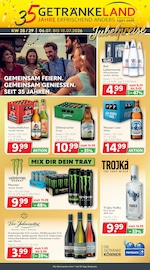 Mineralwasser im Getränkeland Prospekt in Rostock Aktueller Getränkeland Prospekt mit Mineralwasser, "Die Getränkekönner", Seite 1
