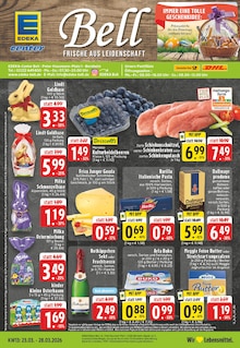 EDEKA Prospekt der Woche "Aktuelle Angebote" Seite 1, 23.03.2026 bis 28.03.2026 für Bornheim Aktueller EDEKA Prospekt "Aktuelle Angebote" Seite 1 von 28 Seiten für Bornheim