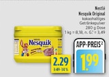 Aktuelle Milch Angebote bei diska in Erfurt Aktuelles Nesquik Original Angebot bei diska in Erfurt ab 1,99 €