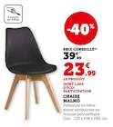 Promo Chaise Malmö à 23,99 € dans le catalogue Super U à Grez-Neuville