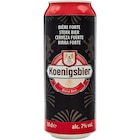 Bière Forte - KOENIGSBIER en promo chez Carrefour Maubeuge à 0,95 €
