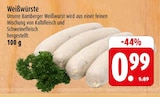 Weißwürste bei EDEKA im Adelsdorf Prospekt für 0,99 €