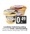Hieber - Vollmilchpudding Angebot im Prospekt Vollmilchpudding bei Hieber im Prospekt "" für 0,49 €