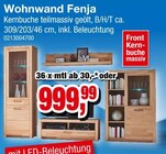 Wohnwand Fenja Angebot in Schmelz Wohnwand Fenja im aktuellen Prospekt bei Die Möbelfundgrube in Schmelz