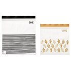 Beutel, wiederverschließbar gemustert schwarz/gelb von ISTAD im aktuellen IKEA Prospekt für 2,99 €