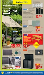 Lidl Marktschirm im Prospekt 