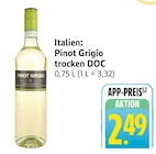 Pinot Grigio trocken DOC bei EDEKA im Prospekt "" für 2,49 €